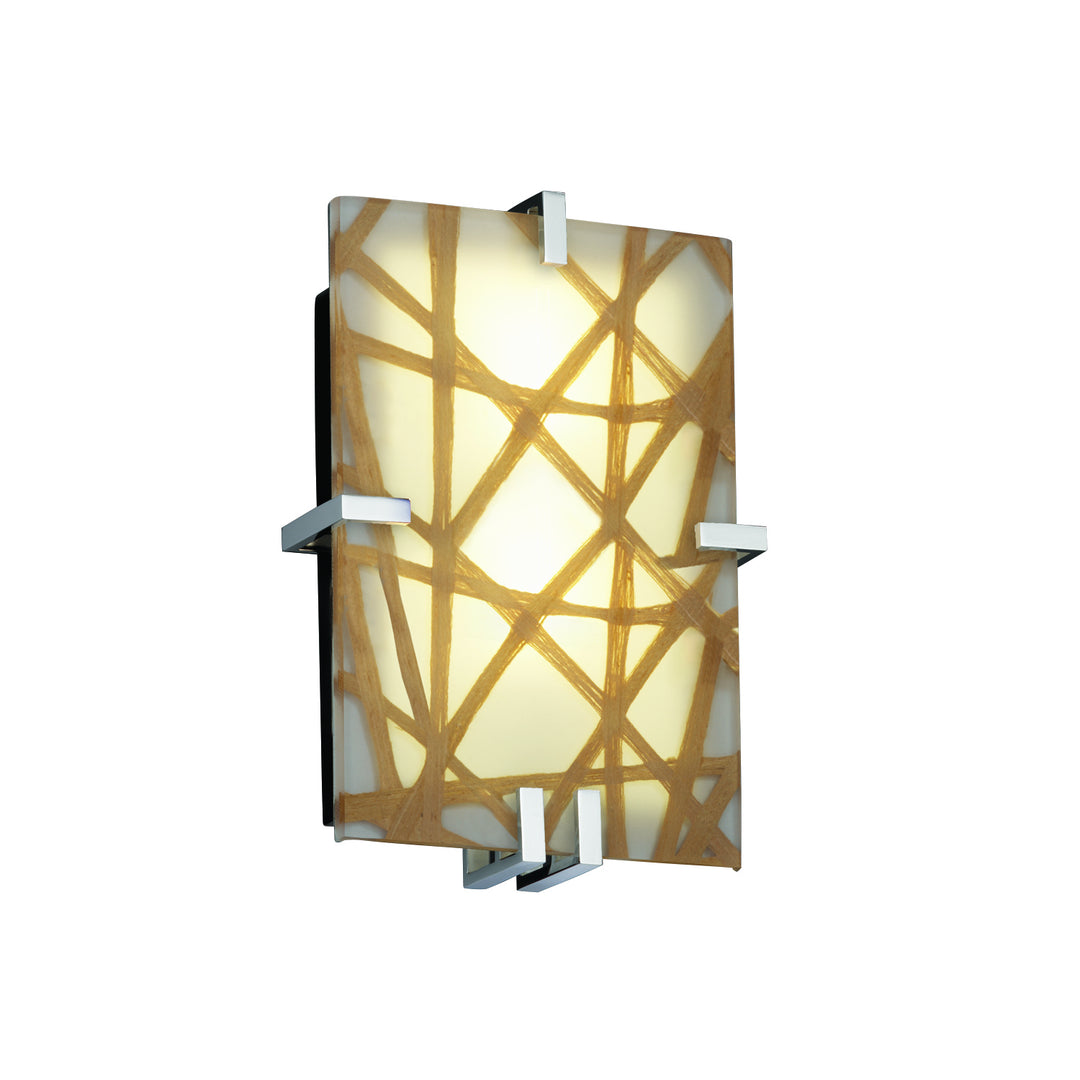 Justice Designs 3form 3FRM-5551-CONN-CROM Wall Light - Polished Chrome