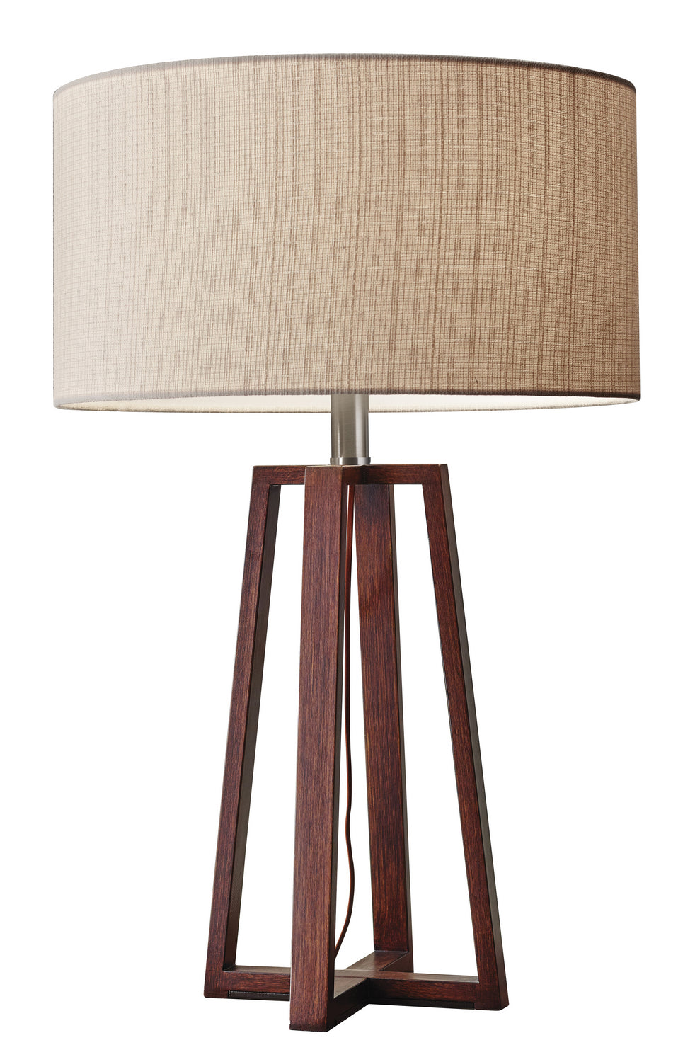 Adesso Home 1503-15 Modern Quinn Lamp Wood