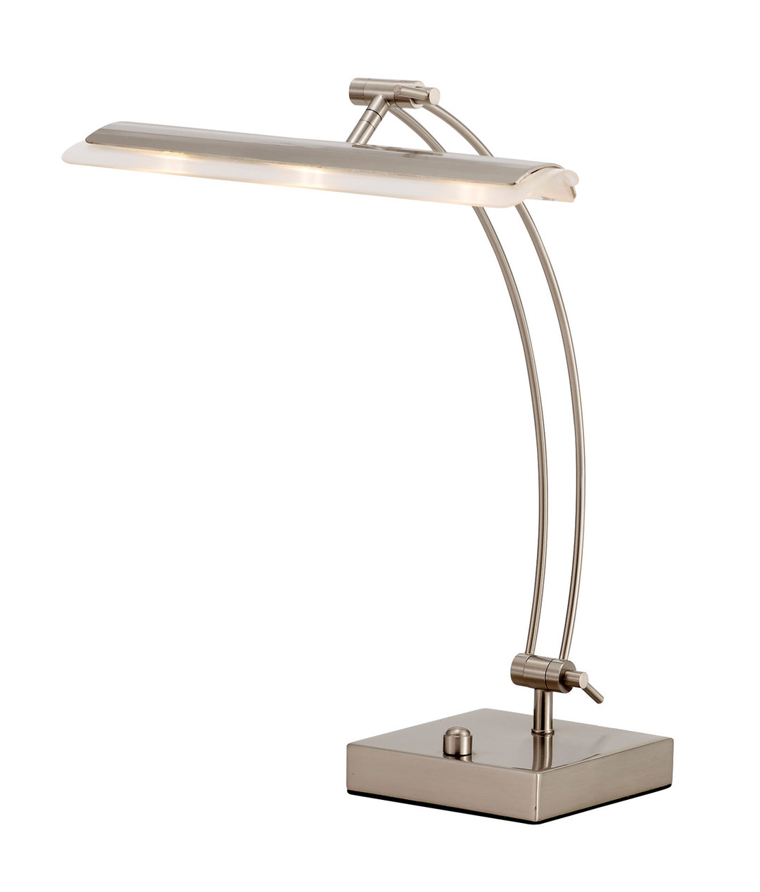 Adesso Home 5090-22  Esquire Lamp Brushed Steel