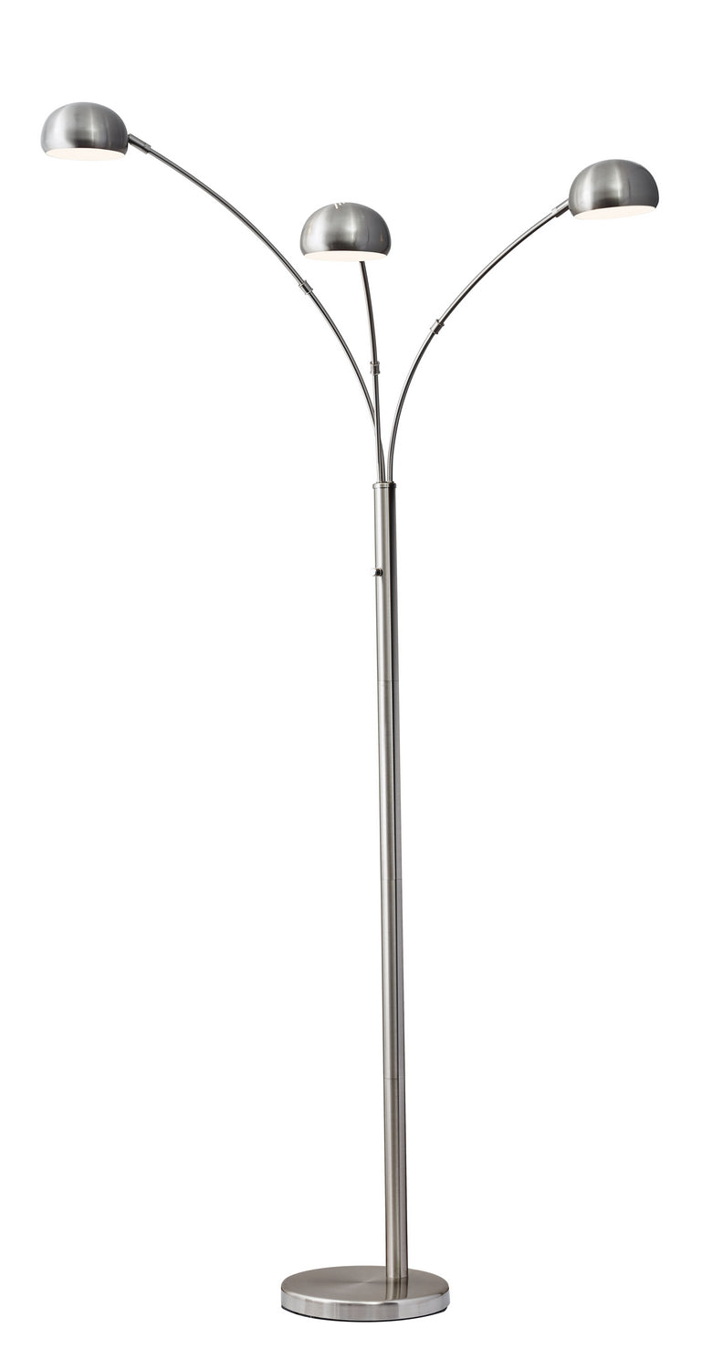 Adesso Home 5118-22  Domino Lamp Brushed Steel