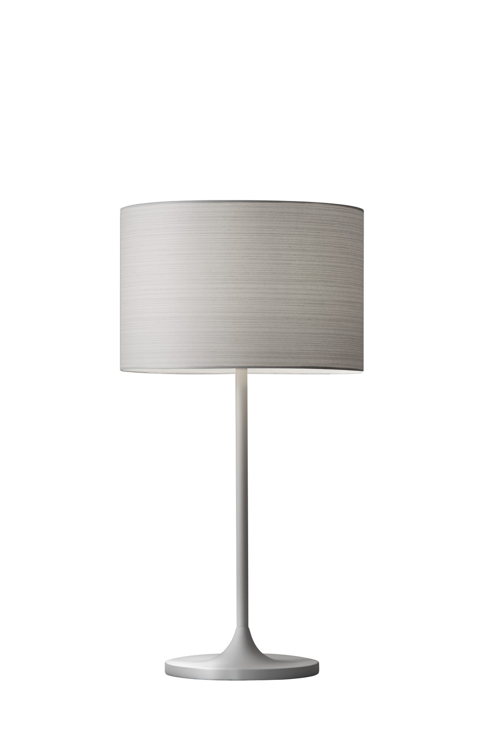 Adesso Home 6236-02  Oslo Lamp White Metal