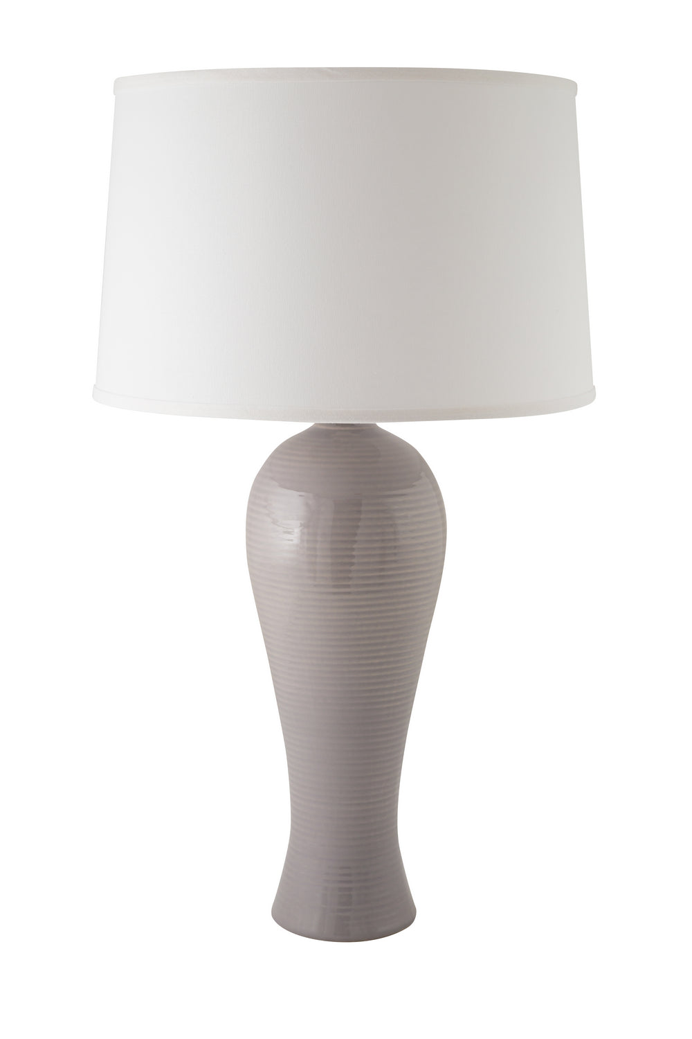 River Ceramic Lighting 026-10 Potters Mark One Light Table Lamp Lamp Gray