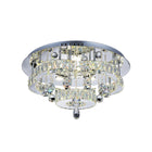CWI Cascata 5644c22st-r Ceiling Light - Stainless Steel