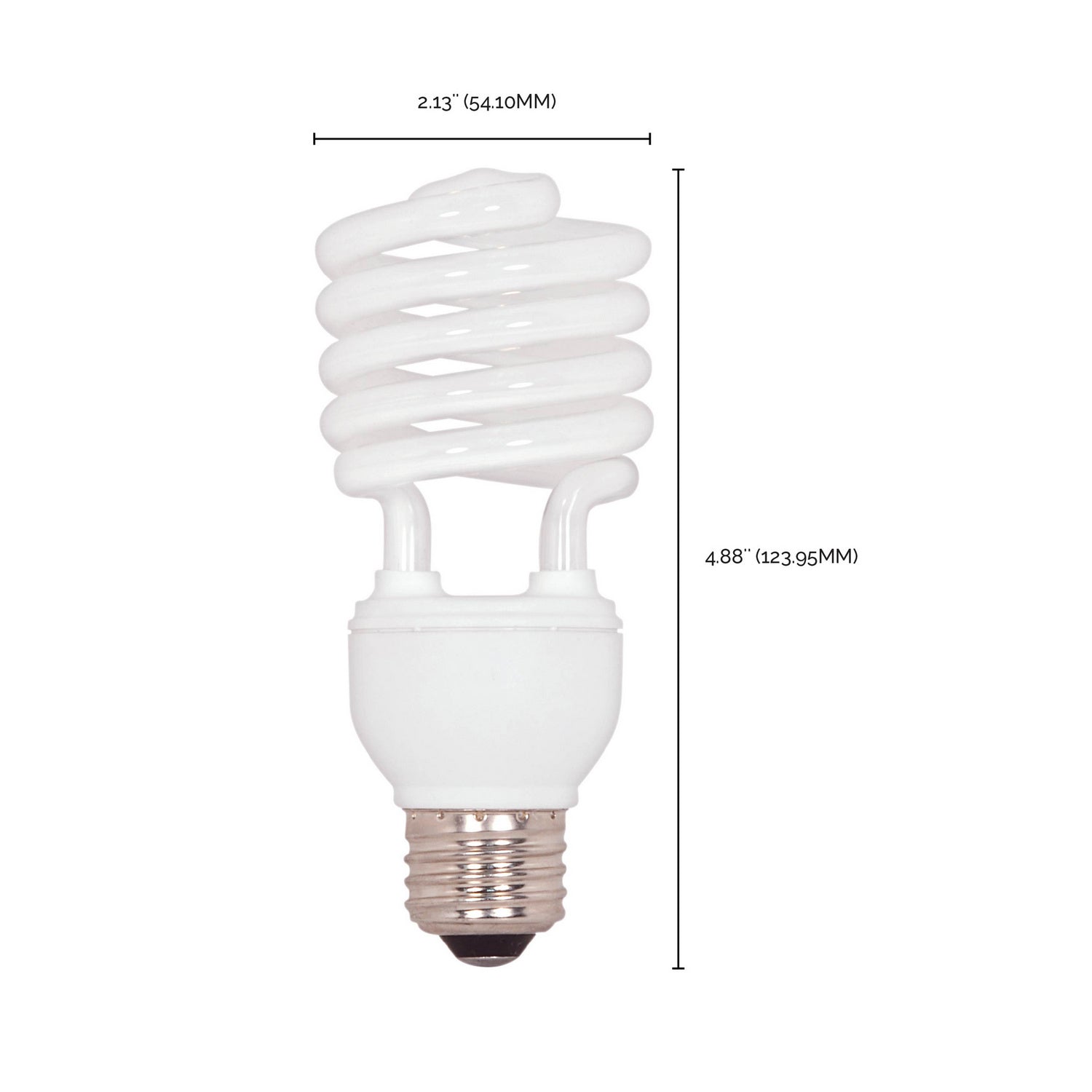 Satco Lighting S7227   Light Bulb Gloss White