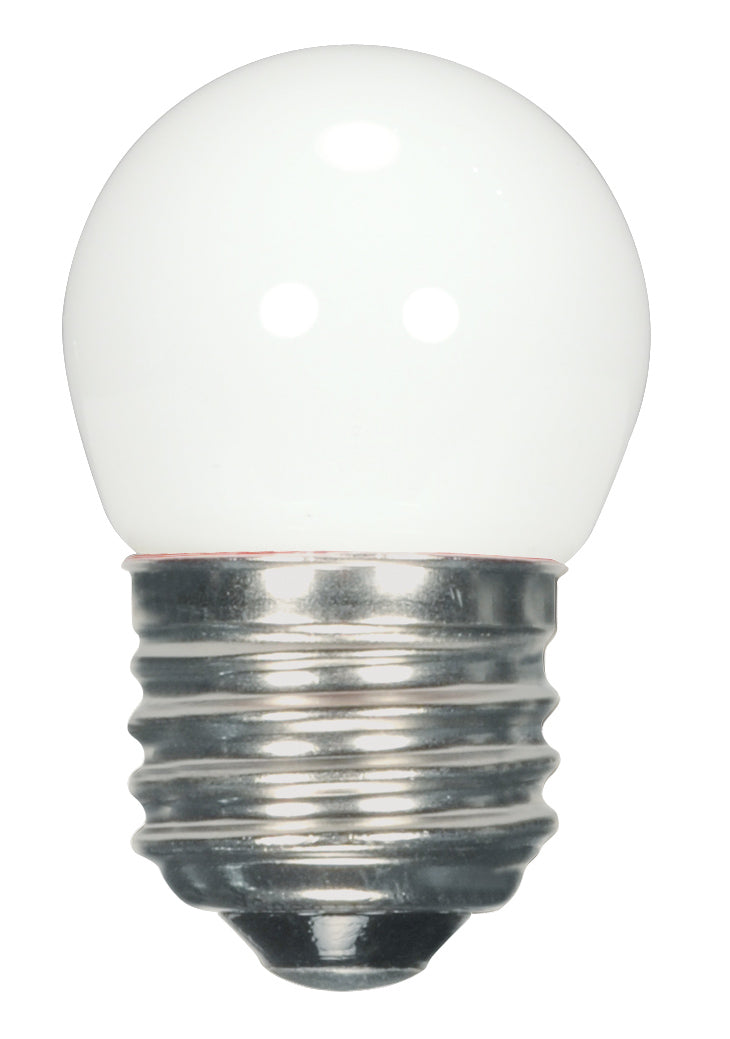 Satco Lighting S9161   Light Bulb Coated White