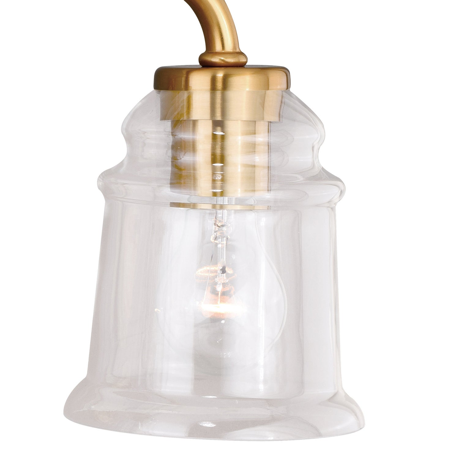 Vaxcel Toledo W0264 Bath Vanity Light 22 in. wide - Natural Brass