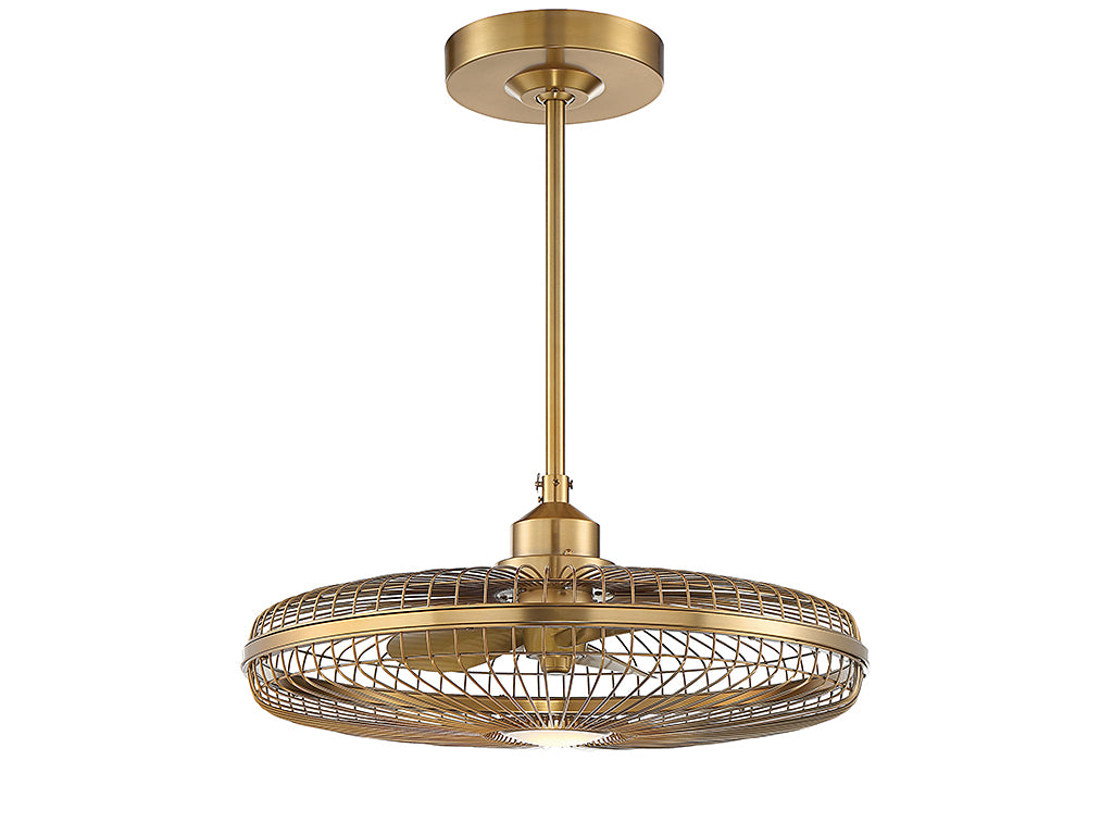 Savoy House Wetherby 29-FD-122-322 Ceiling Fan 14 - Warm Brass, Gold/