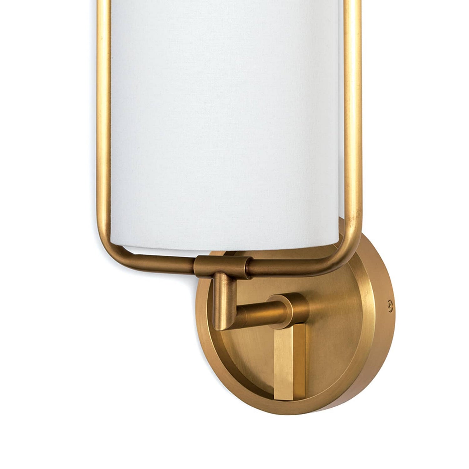 Regina Andrew Geo 15-1052NB Wall Sconce Light - Natural Brass
