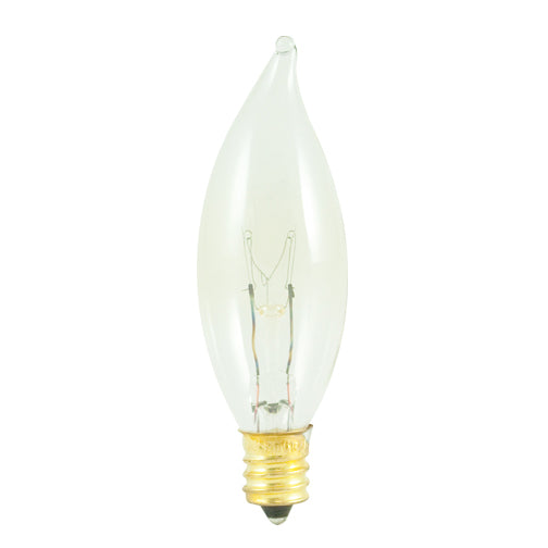 Bulbrite 403115  Flame Light Bulb Clear
