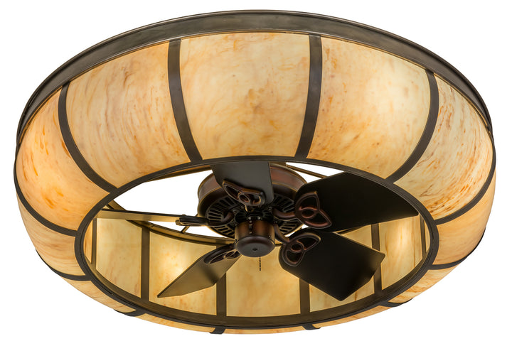 Meyda Tiffany Prime 170641 Ceiling Fan - Antique Copper