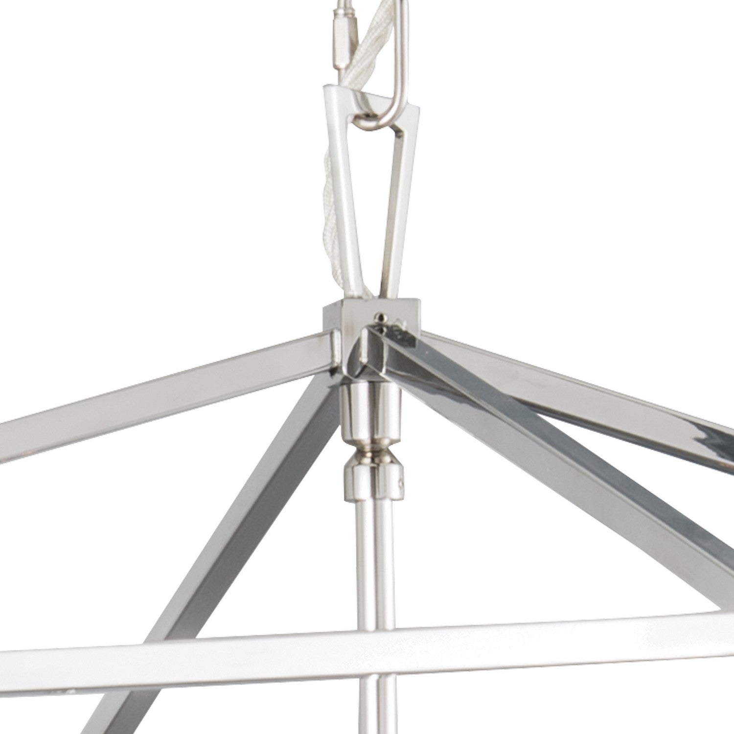 Norwell Cage 1082-PN-NG Pendant Light - Polished Nickel