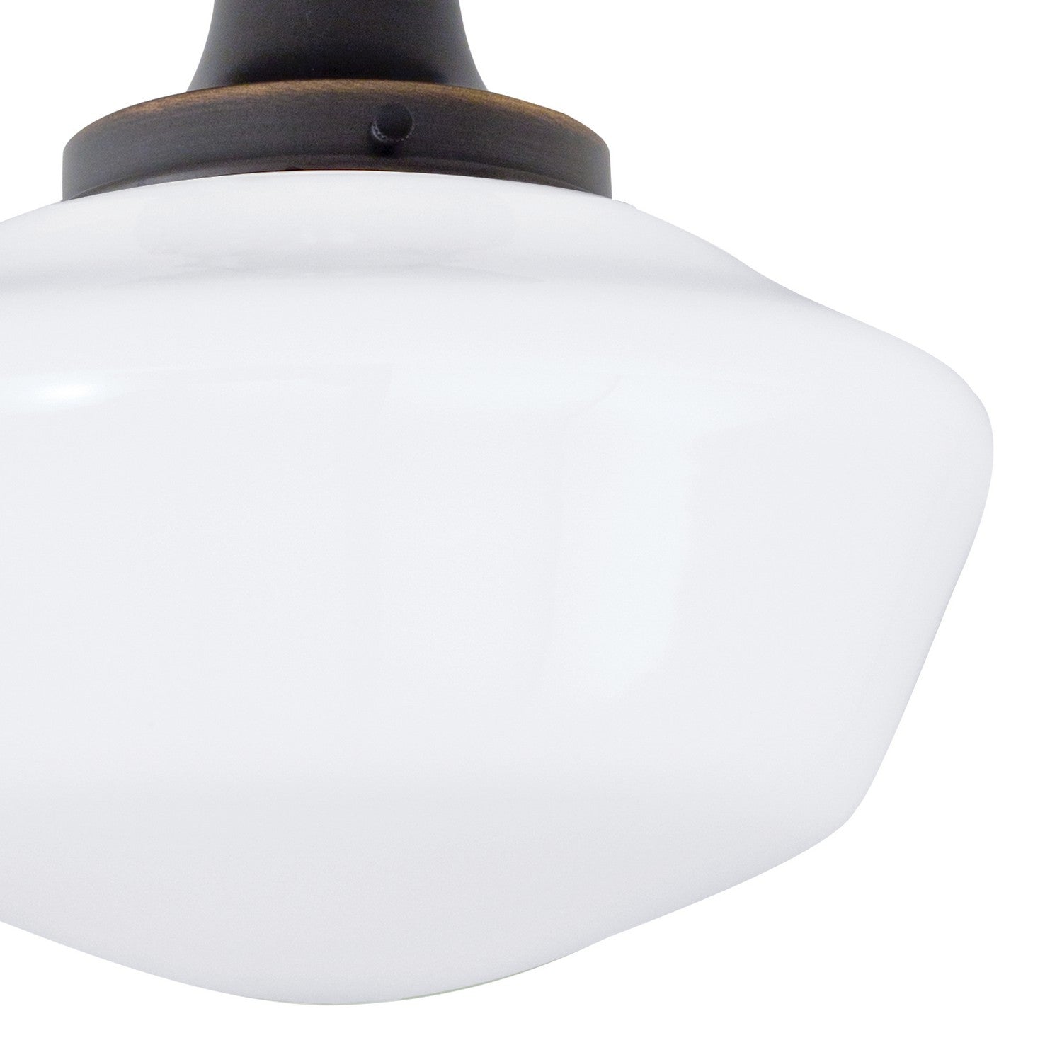 Norwell Schoolhouse 5361F-OB-SO Ceiling Light - Oil Rubbed Bronze