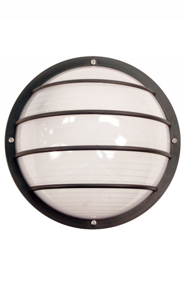 Wave Lighting S761WF-BK Nautical One Light Wall/Ceiling Mount Outdoor Black
