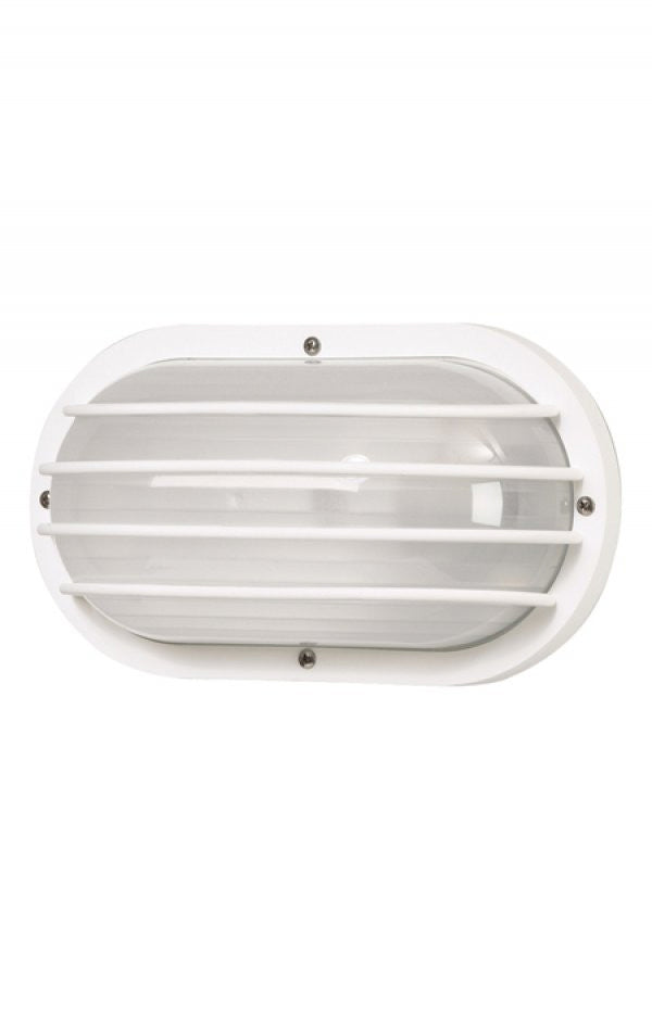 Wave Lighting S76WF-WH Nautical One Light Wall Mount Outdoor White