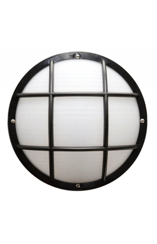 Wave Lighting S772WF-BK Nautical One Light Wall/Ceiling Mount Outdoor Black