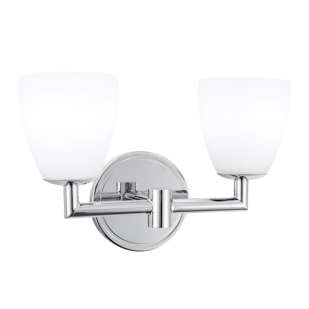 Norwell Chancellor 8272-CH-MO Bath Vanity Light 11 in. wide - Chrome