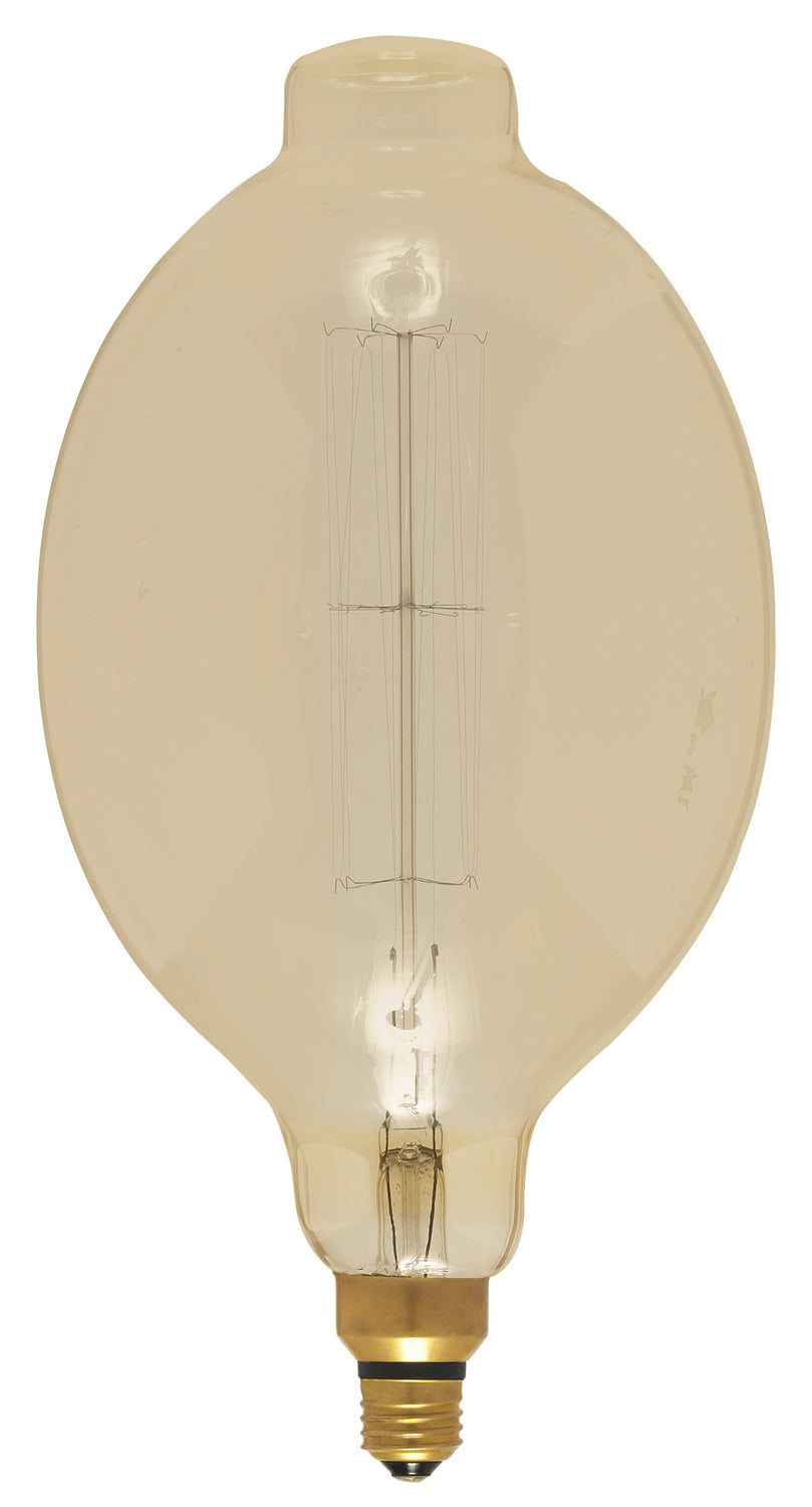 Satco Lighting S2432   Light Bulb Amber