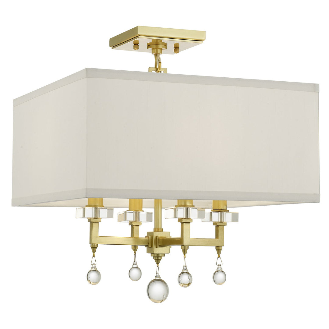 Crystorama Lighting 8105-AG_CEILING Paxton  Aged Brass