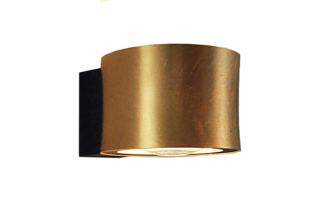 Arnsberg Impulse Z4294.1.51 Wall Sconce Light - Gold Leaf / Black