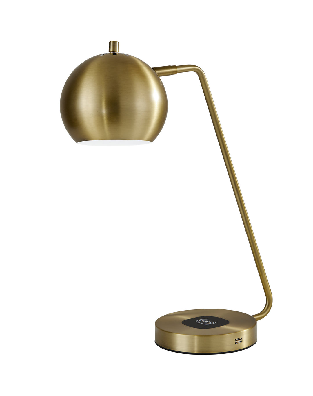 Adesso Home 5131-21  Emerson Lamp Antique Brass