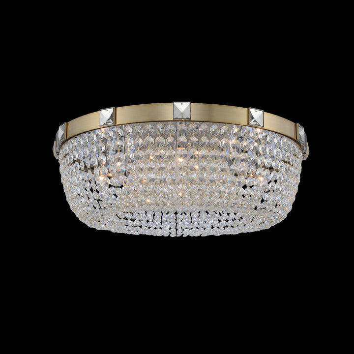Allegri Impero 027940-038-FR001 Ceiling Light - Brushed Champagne Gold
