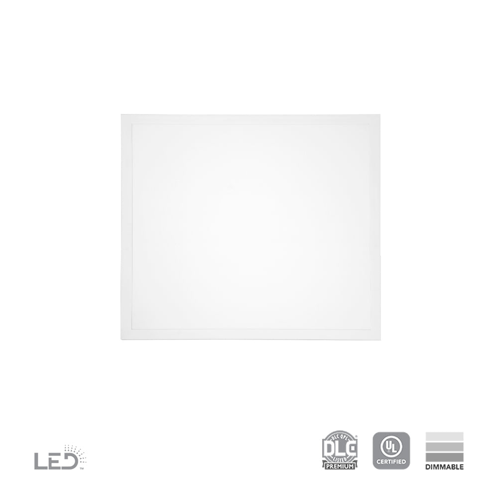 2x2 LED Panel Light - 2 Pack, White, Wattage Adjustable, CCT Selectable 3500K/4000K/5000K CCT