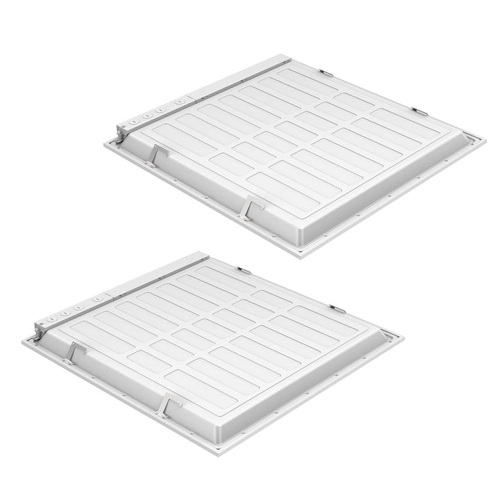 2x2 LED Panel Light - 2 Pack, White, Wattage Adjustable, CCT Selectable 3500K/4000K/5000K CCT