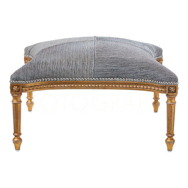 Aidan Gray Home DIVA160 PIN  Bench Furniture Gold, Champ, Gld Leaf