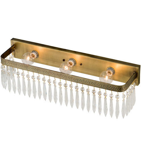 2nd Avenue Finnimore S18257-10 Bath Vanity Light 5 in. wide - Antique Brass