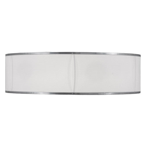 Meyda Tiffany Lighting 169152 Cilindro Six Light Flushmount Ceiling Light Chrome
