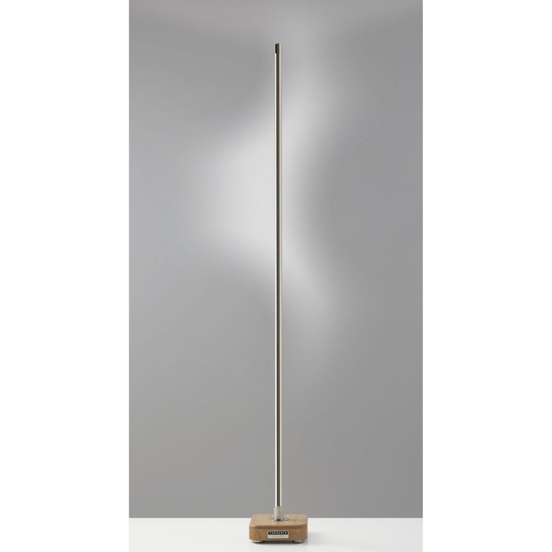 Adesso Home AD9200-09 Modern Theremin Lamp Natural Rubberwood