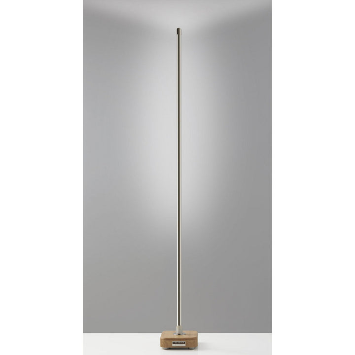 Adesso Home AD9200-09 Modern Theremin Lamp Natural Rubberwood