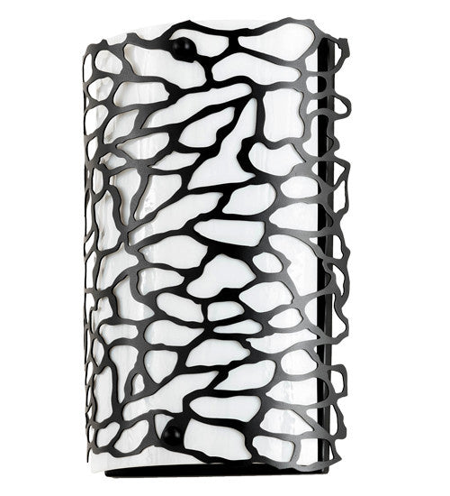 2nd Avenue Parmecia 53913-2 Wall Sconce Light - Textured Black