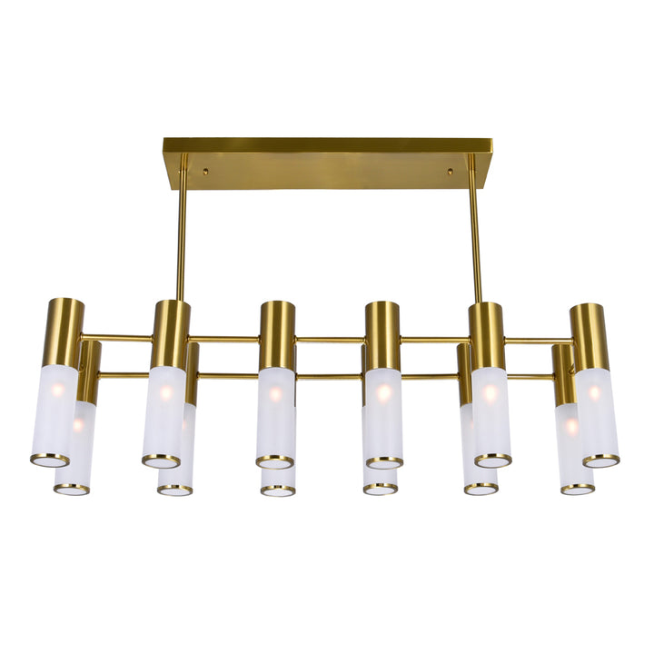 CWI Pipes 1221p32-12-625 Pendant Light - Brass