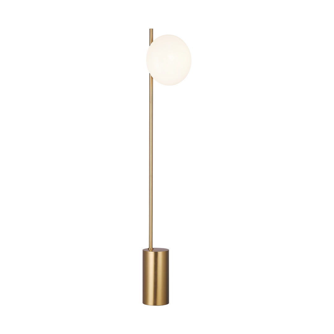 Visual Comfort Studio ET1361BBS1 Lune One Light Floor Lamp Lamp Gold, Champ, Gld Leaf