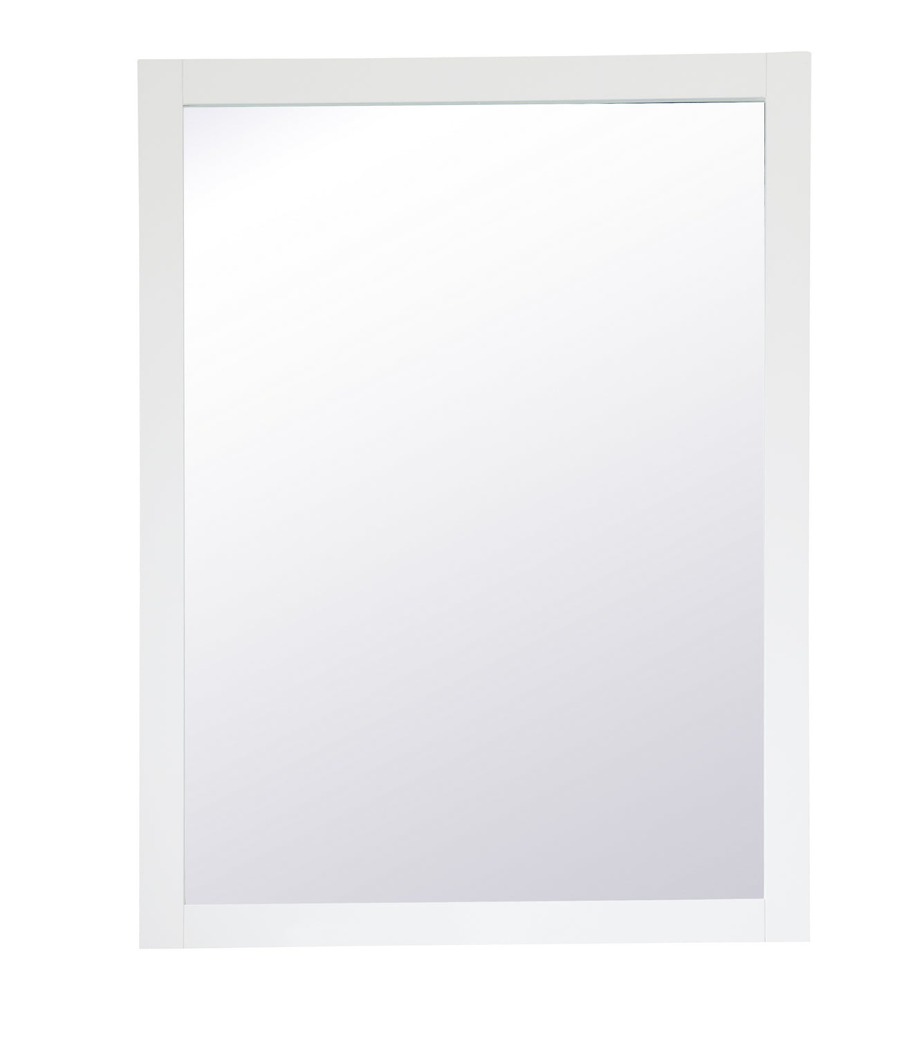Elegant Lighting VM24836WH  Aqua Mirror White