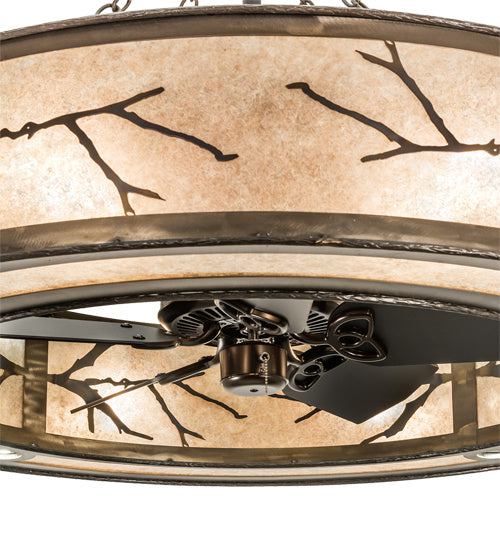 Meyda Tiffany Branches 224912 Ceiling Fan - Antique Copper