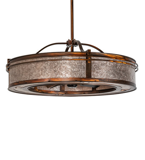 Meyda Tiffany Sargent 227679 Ceiling Fan - Vintage Copper