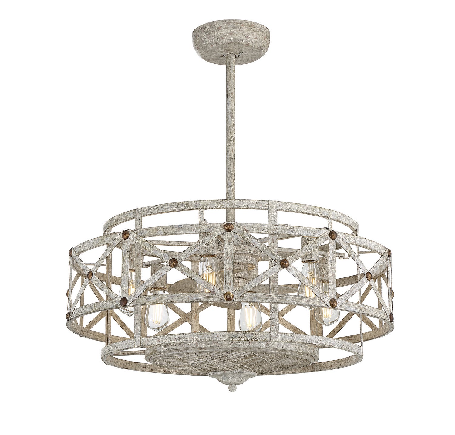 Savoy House Colonade 34-FD-123-155 Ceiling Fan 14 - Provence with Gold Accents, Provence with Gold Accents/