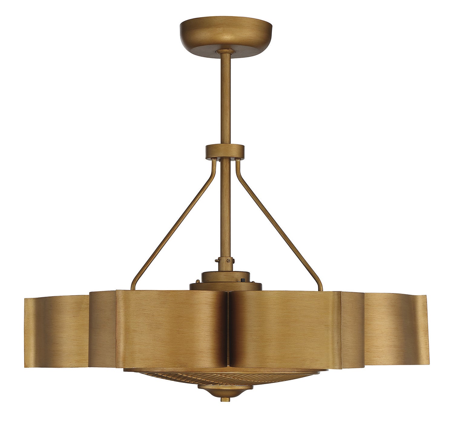 Savoy House Stockholm 39-FD-125-54 Ceiling Fan 12 - Gold Patina, Gold/