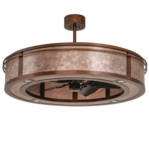 Meyda Tiffany Sargent 240372 Ceiling Fan - Vintage Copper