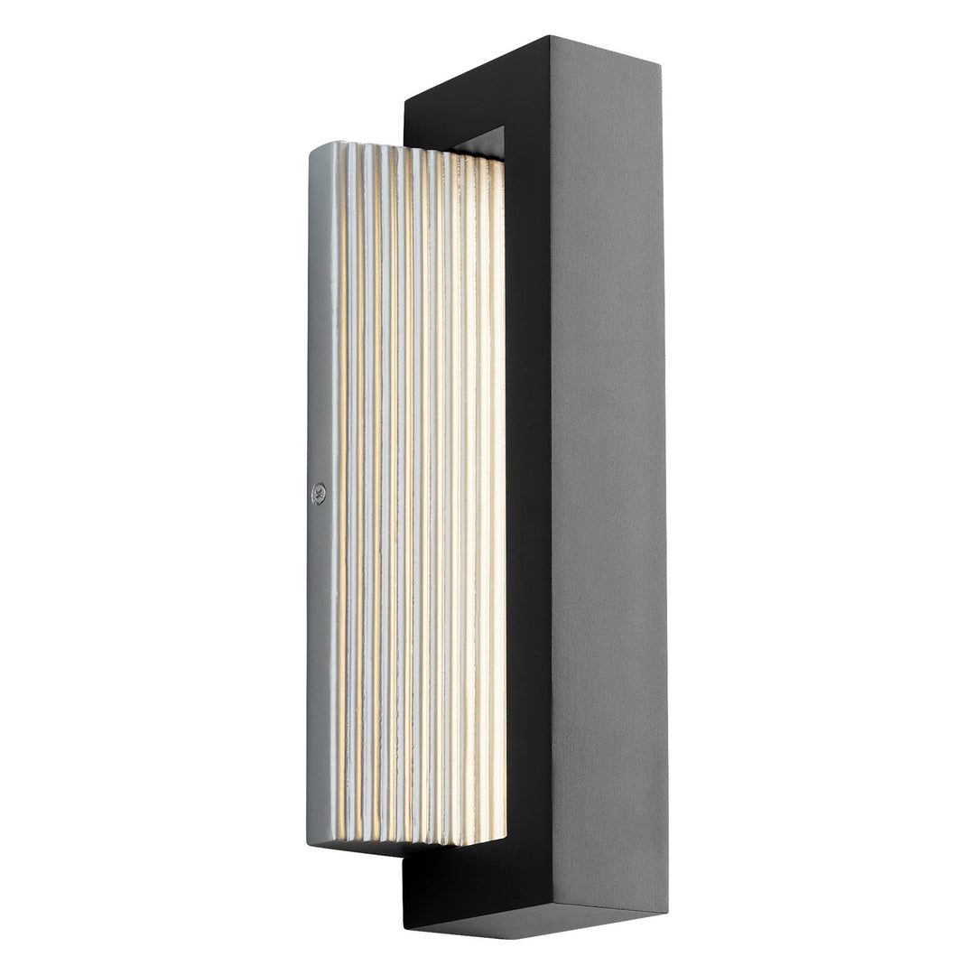 Oxygen 3-761-15 Verve LED Outdoor Wall Sconce Light Black