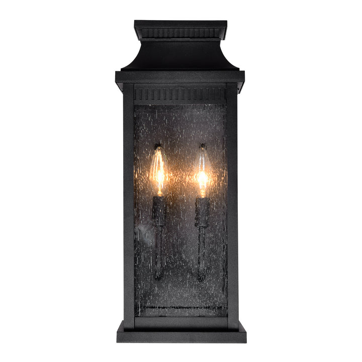 Cwi Lighting 0418W7L-2  Milford Outdoor Black