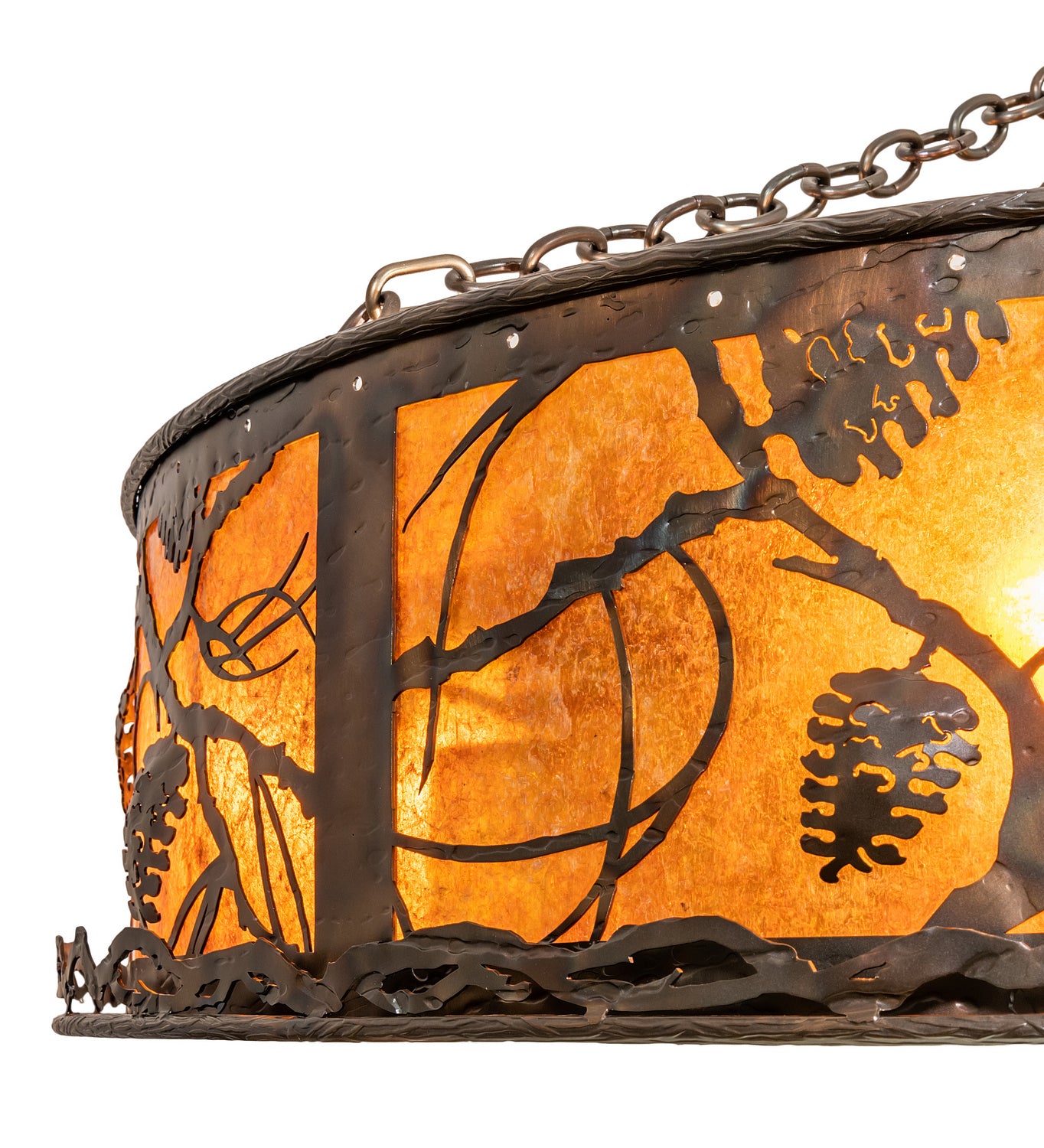 Meyda Tiffany  248513 Ceiling Fan - Antique Copper, Burnished