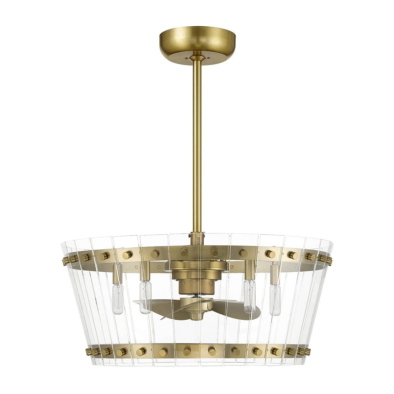 Savoy House Ventari 24-FD-8853-322 Ceiling Fan 12 - Warm Brass, Gold/