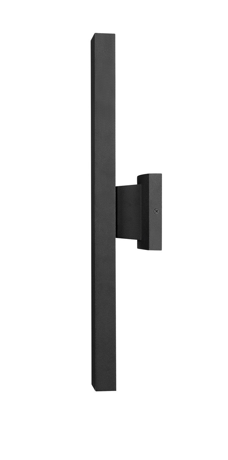 Z-Lite Lighting 576S-2-BK-LED  Edge Modern Outdoor Black