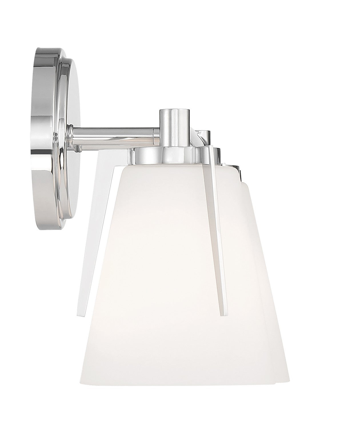 Norwell Allure 2502-CH-MO Bath Vanity Light 14 in. wide - Chrome
