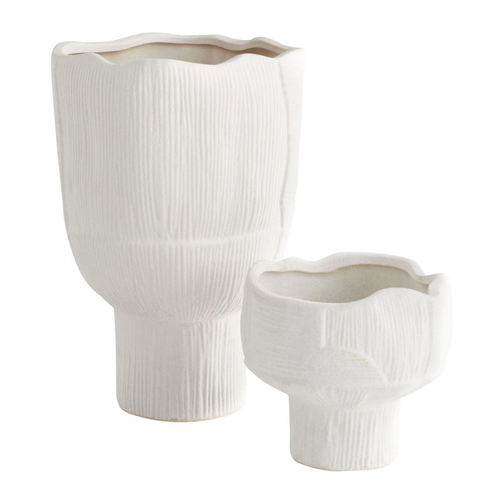 Cyan 11468 Vases & Planters - White
