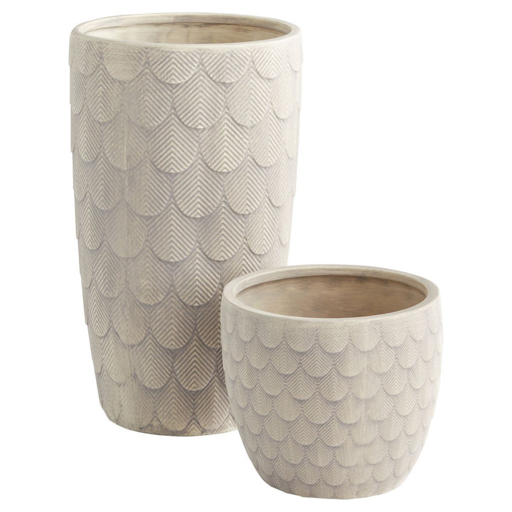 Cyan 11472 Vases & Planters - Grey