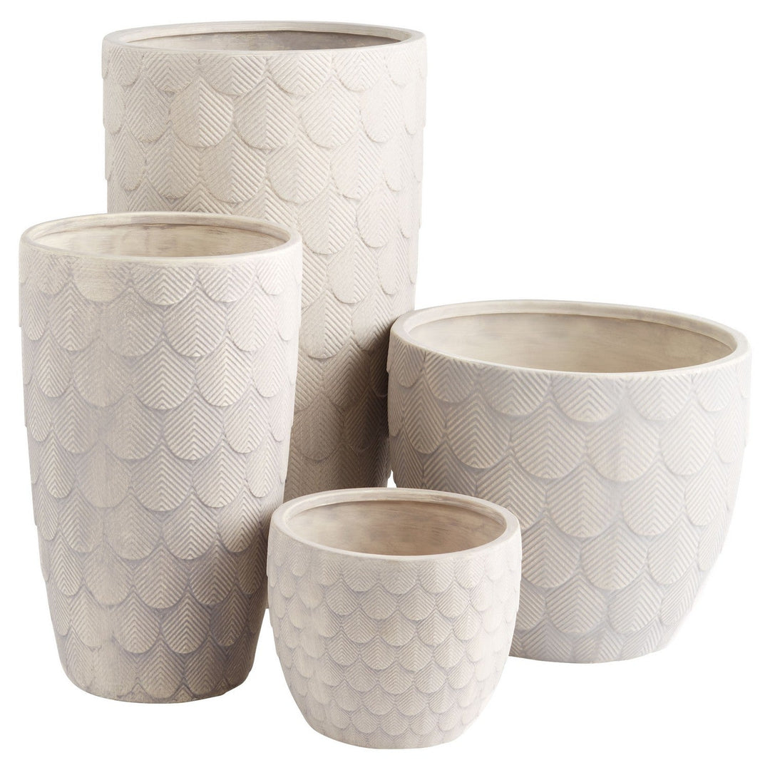 Cyan 11475 Vases & Planters - Grey